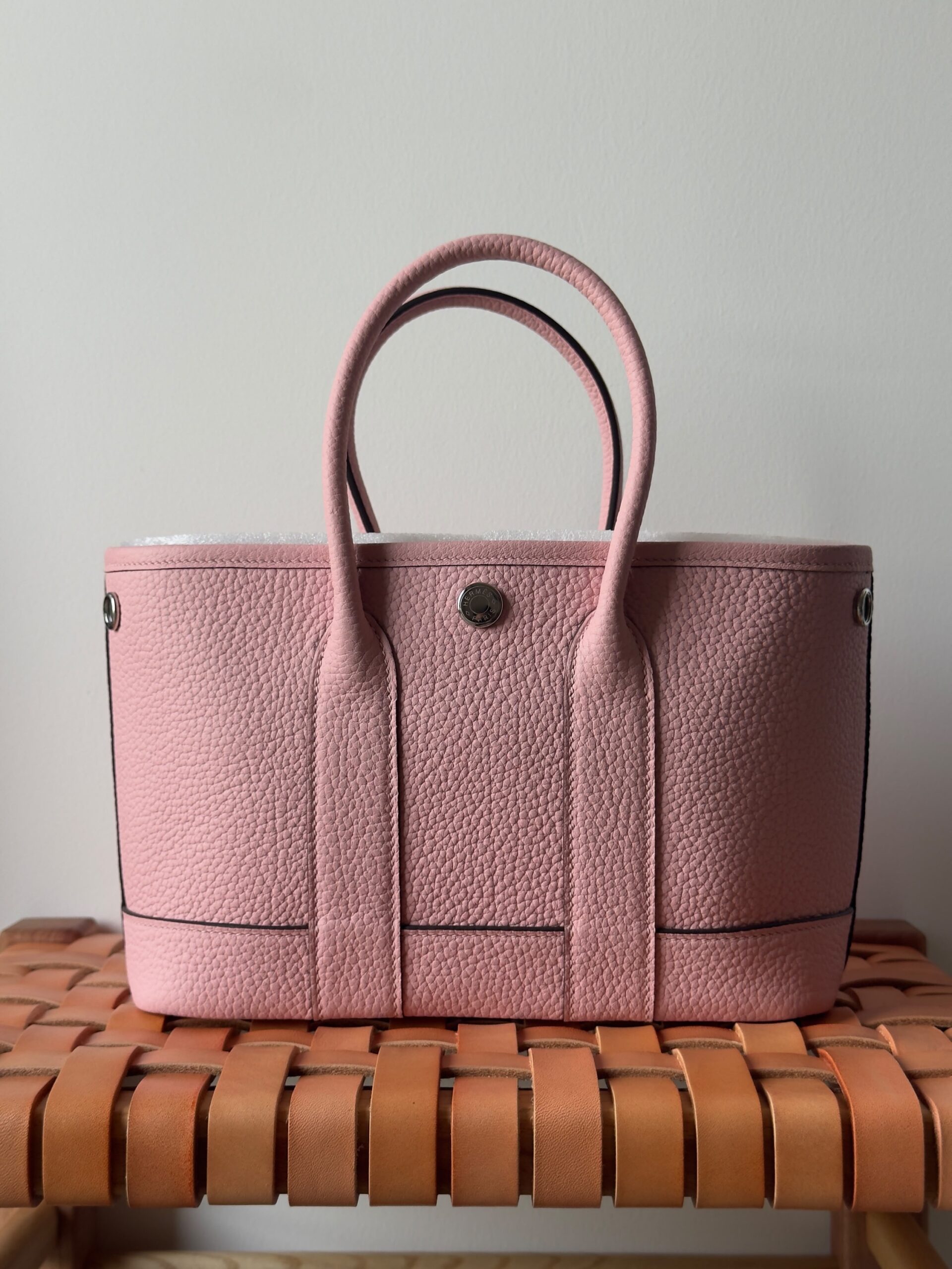 Hermès Garden Party 23 Cm Negonda Leather With Silver-Tone Hardware - Image 5