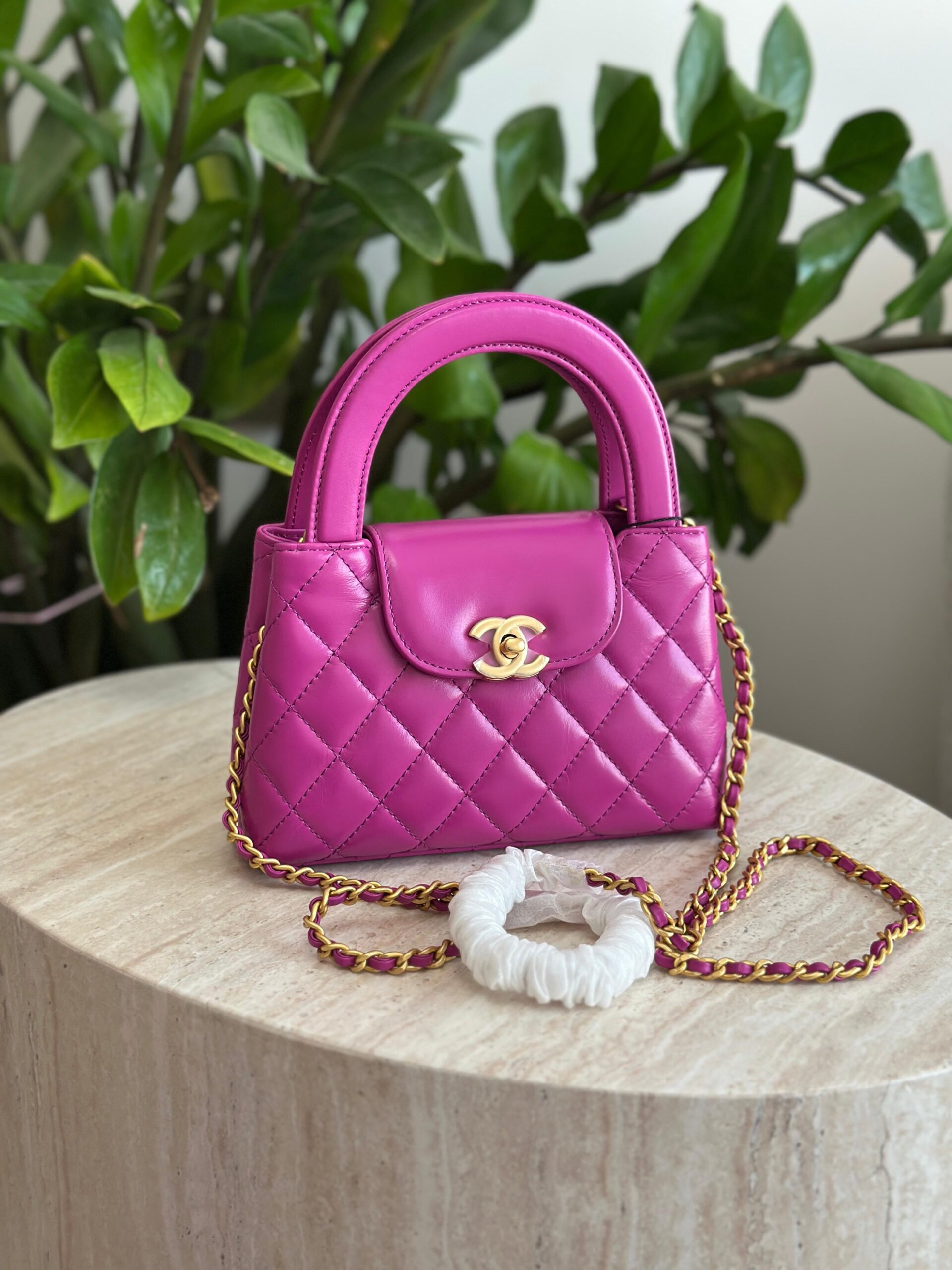 Chanel Pre-Owned Kelly Top Handle Shopping Bag - Image 25