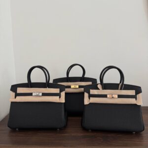 Hermes Birkin 25 Cm Togo Leather Hand Made Quality