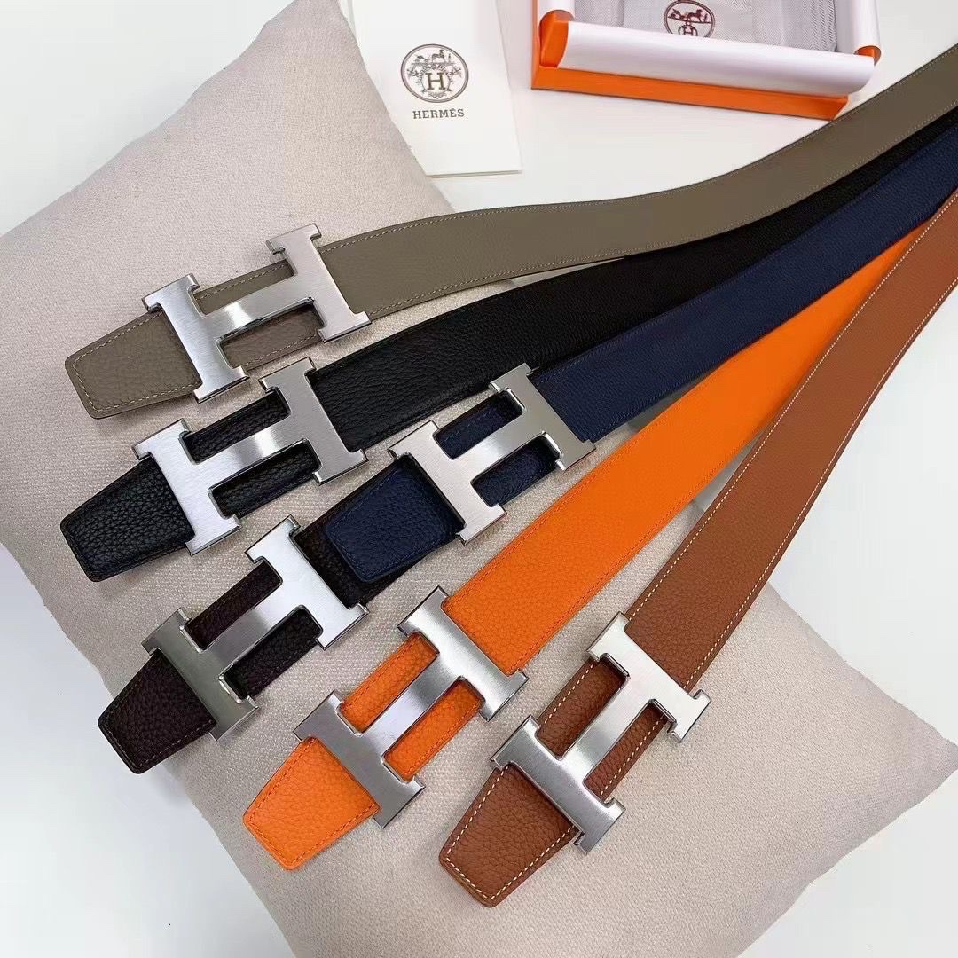 Hermès Constance Belt Features A Reversible Leather - Image 8
