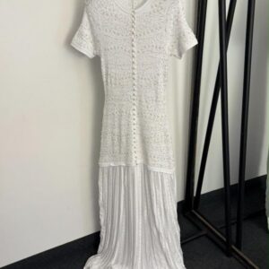 Sandro Levana Beaded knit Maxi Dress