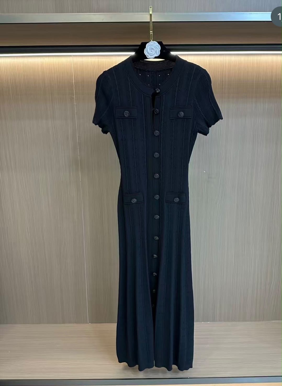 Sandro Milla Knit Maxi Dress - Image 2