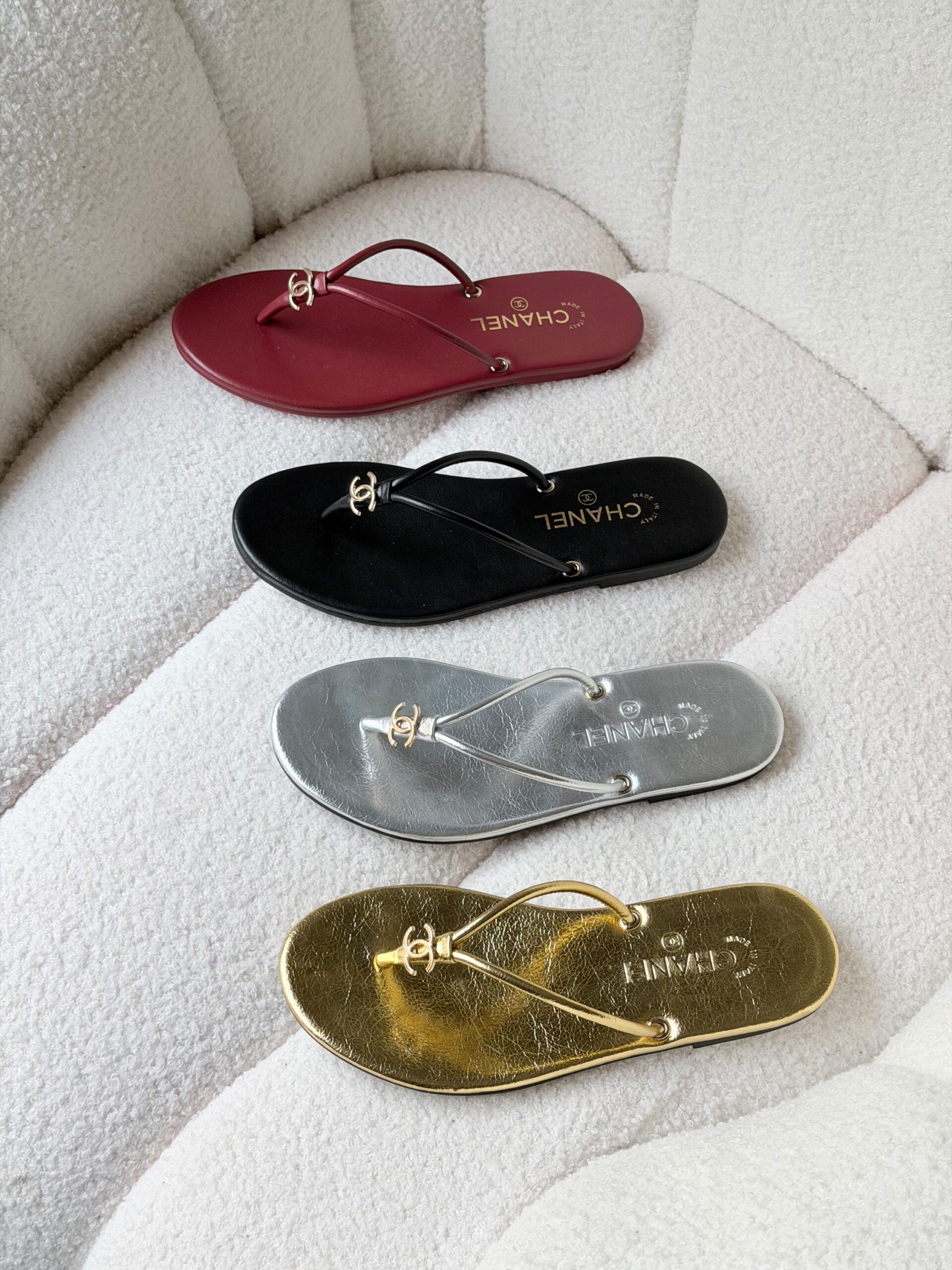 Chanel Thong Sandals - Image 6