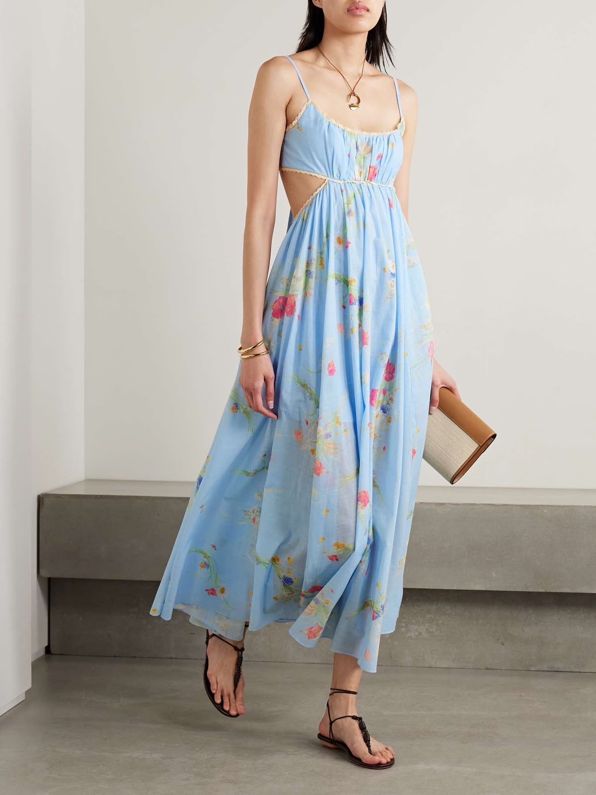 Zimmermann Lucky Picnic Cotton-Voile Max