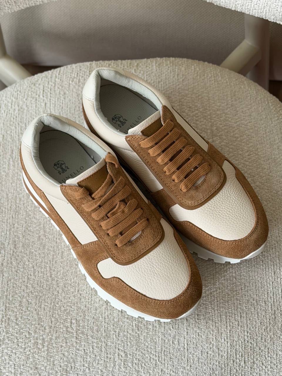 Brunello Cucinelli Suede Runner Sneakers - Image 9