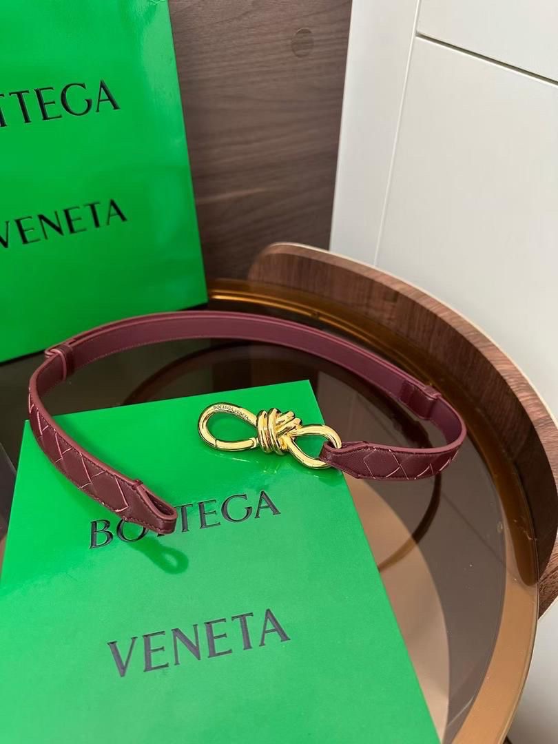 Bottega Veneta Knot Belt Intrecciato Leather - Image 6
