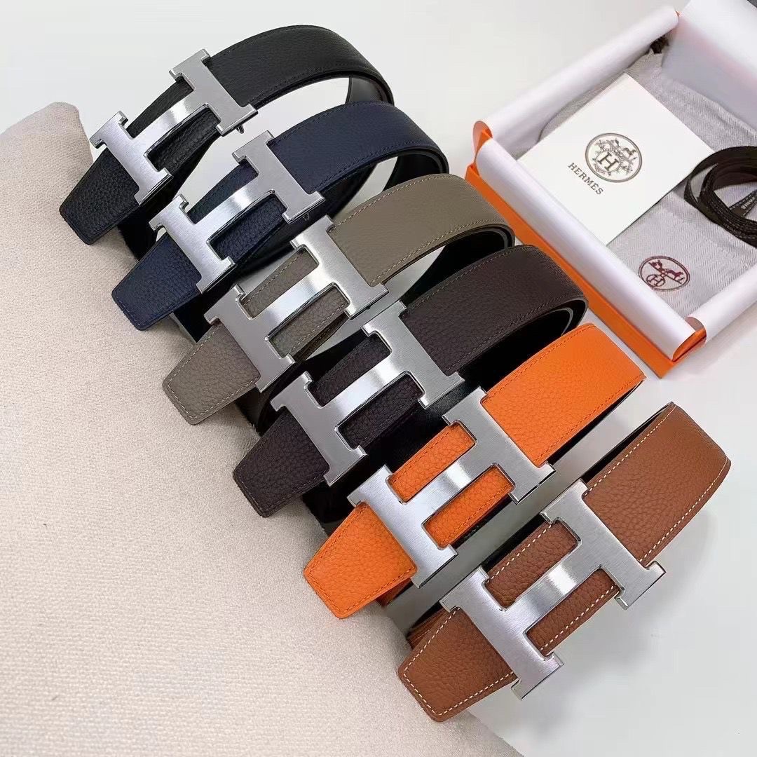 Hermès Constance Belt Features A Reversible Leather - Image 7