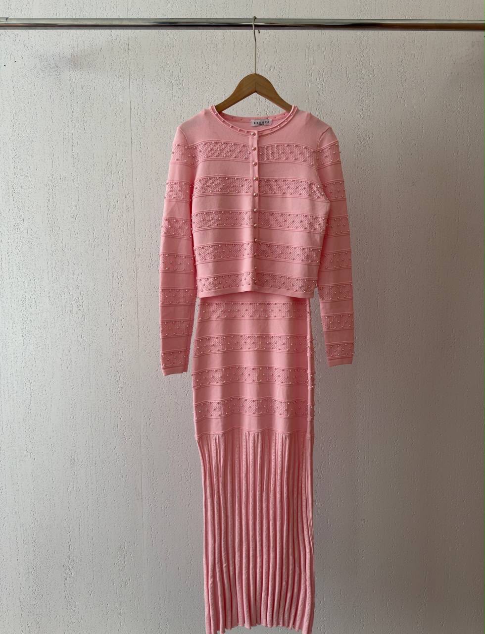 Sandro Burgundy Two-Piece Set