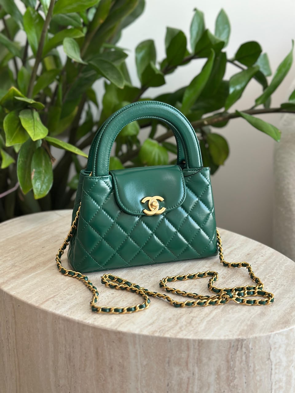 Chanel Pre-Owned Kelly Top Handle Shopping Bag - Image 7