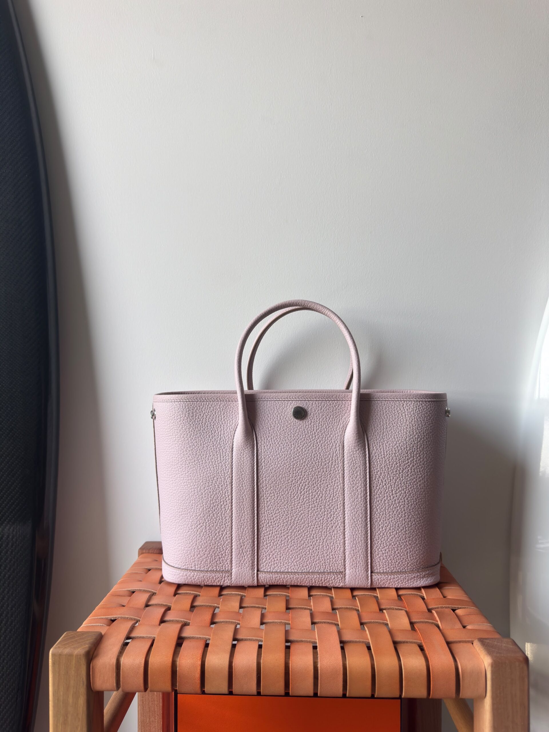 Hermès Garden Party 30 Tote Textured Negonda Calfskin Leather - Image 10