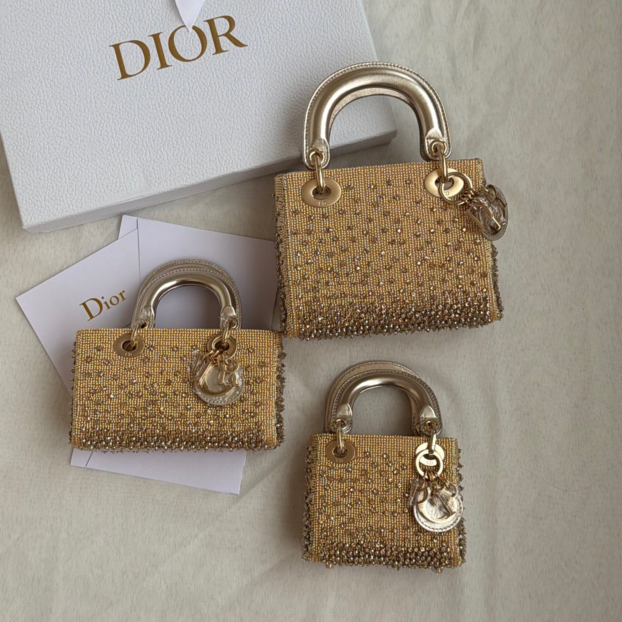 stunning Dior Micro Lady Dior Bag - Image 2