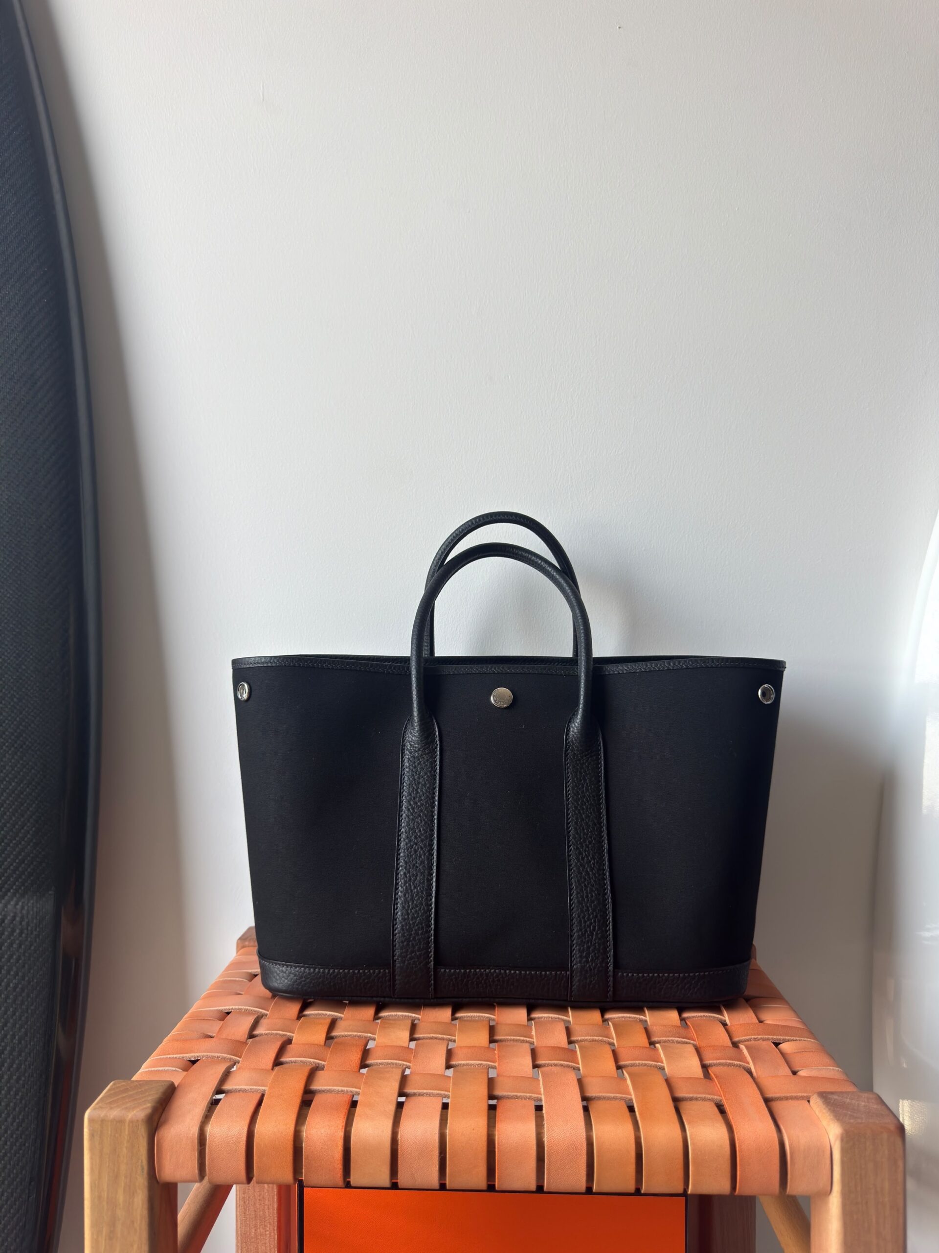 Hermès Garden Party 30 Tote Textured Negonda Calfskin Leather - Image 13