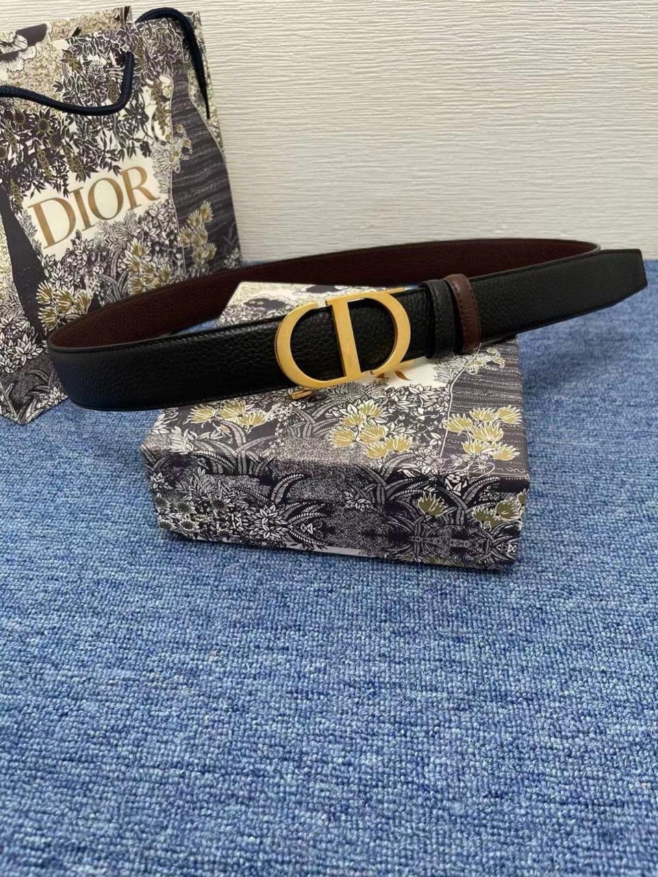 Dior Reversible Belts Feature Signature CD - Image 2