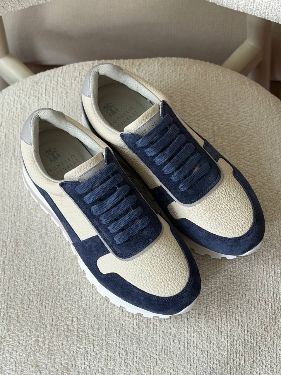 Brunello Cucinelli Suede Runner Sneakers - Image 7