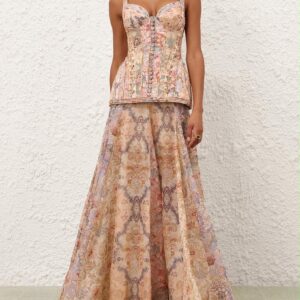 Zimmermann Rebellion Corded Maxi Dress