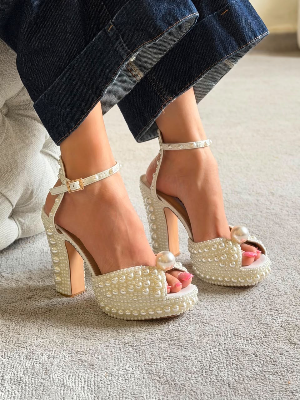 Jimmy Choo Sacaria/PF 120 Sandals - Image 4