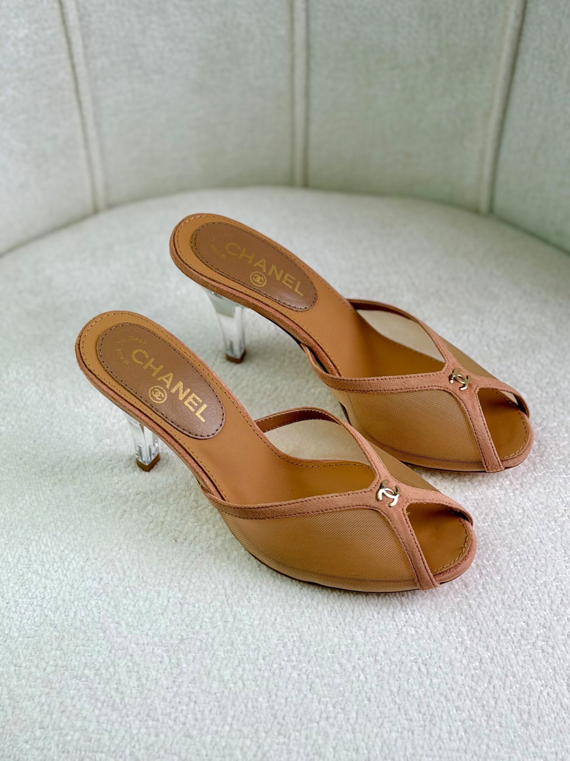 Chanel Mesh Mules - Image 2