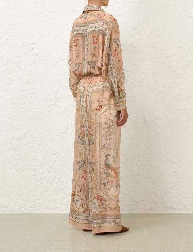 Zimmermann Roselight Relaxed Shirt and Pants - Image 2