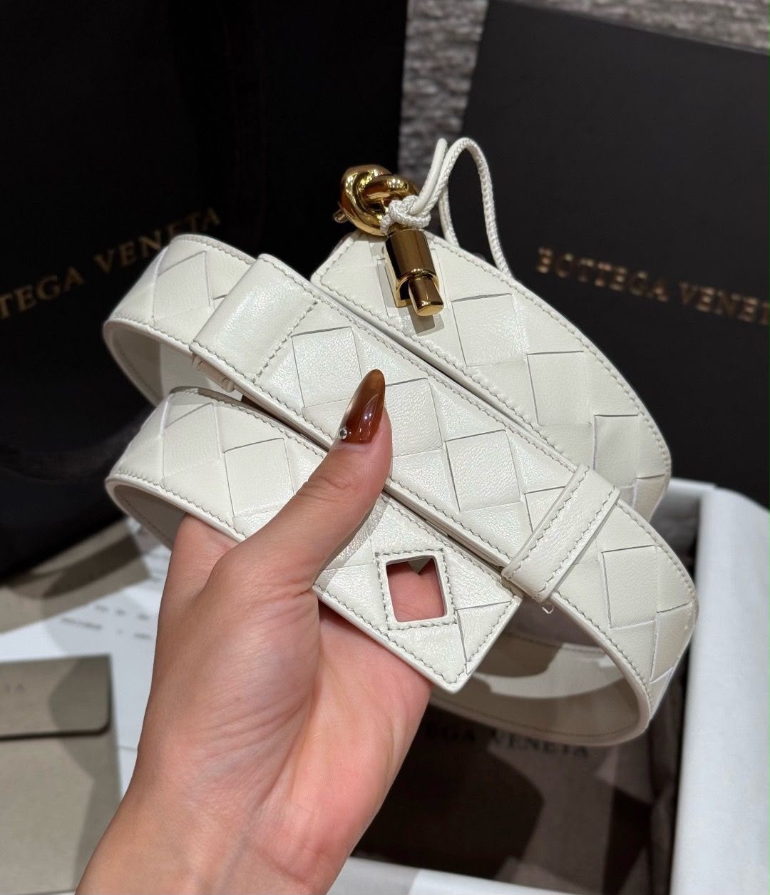 Bottega Veneta Andiamo Belt - Image 2