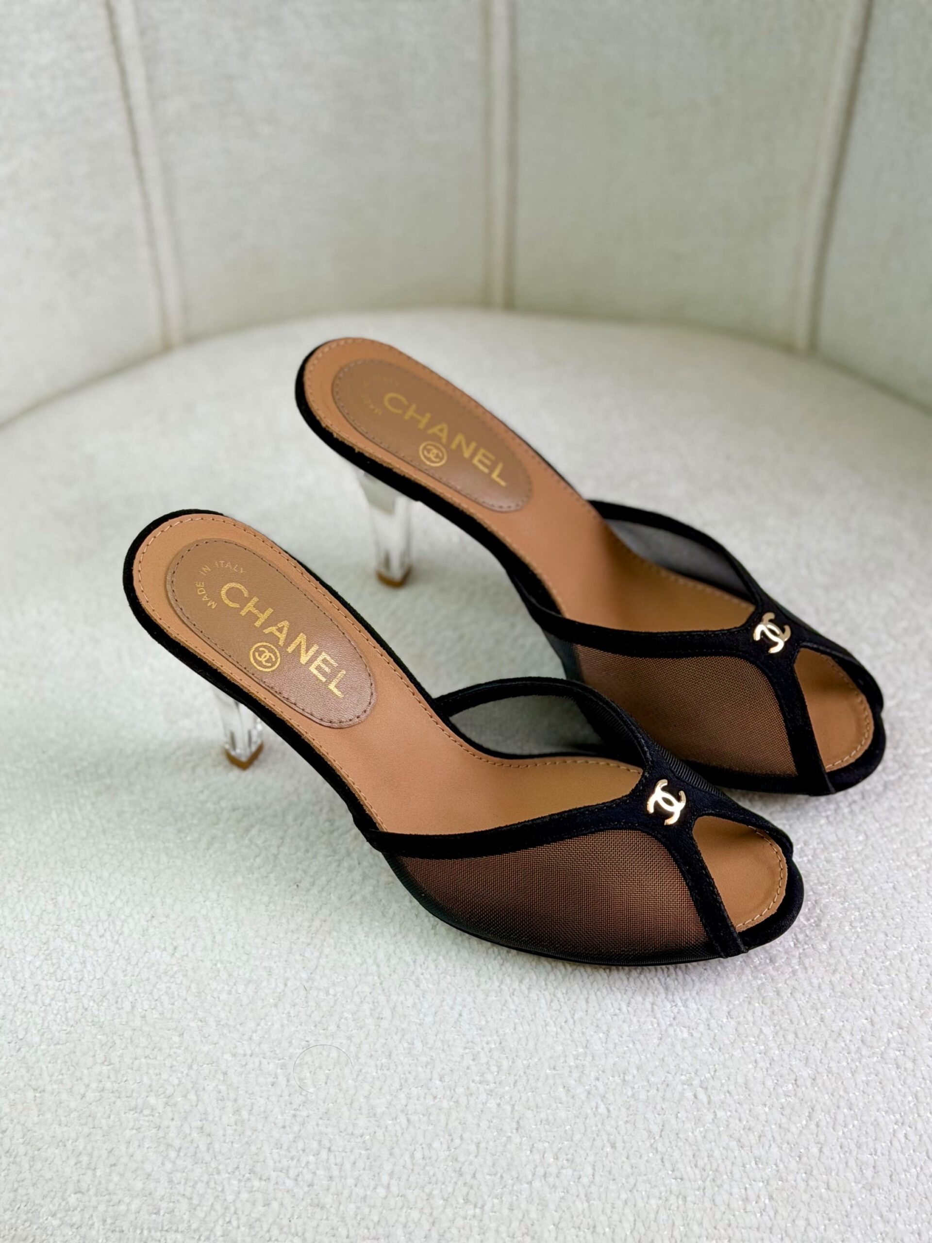 Chanel Mesh Mules - Image 3
