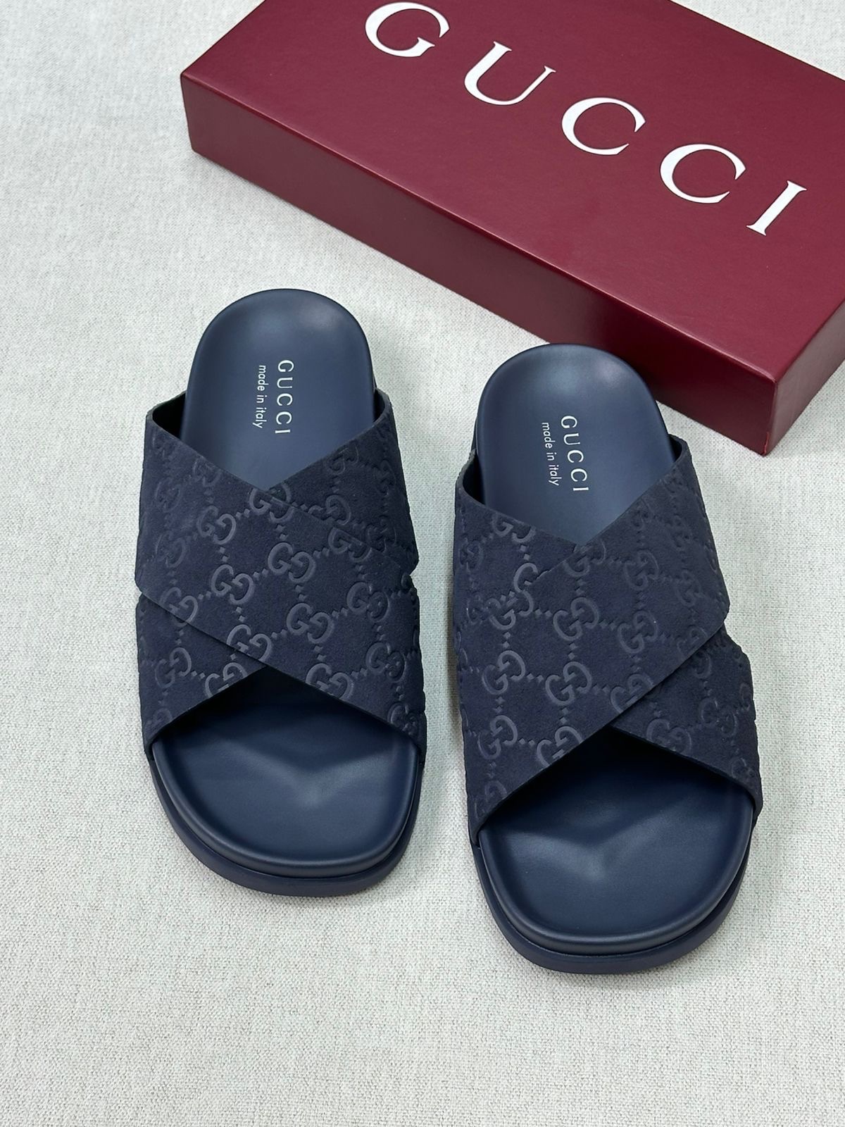 Gucci GG Slide Sandals For Men - Image 3