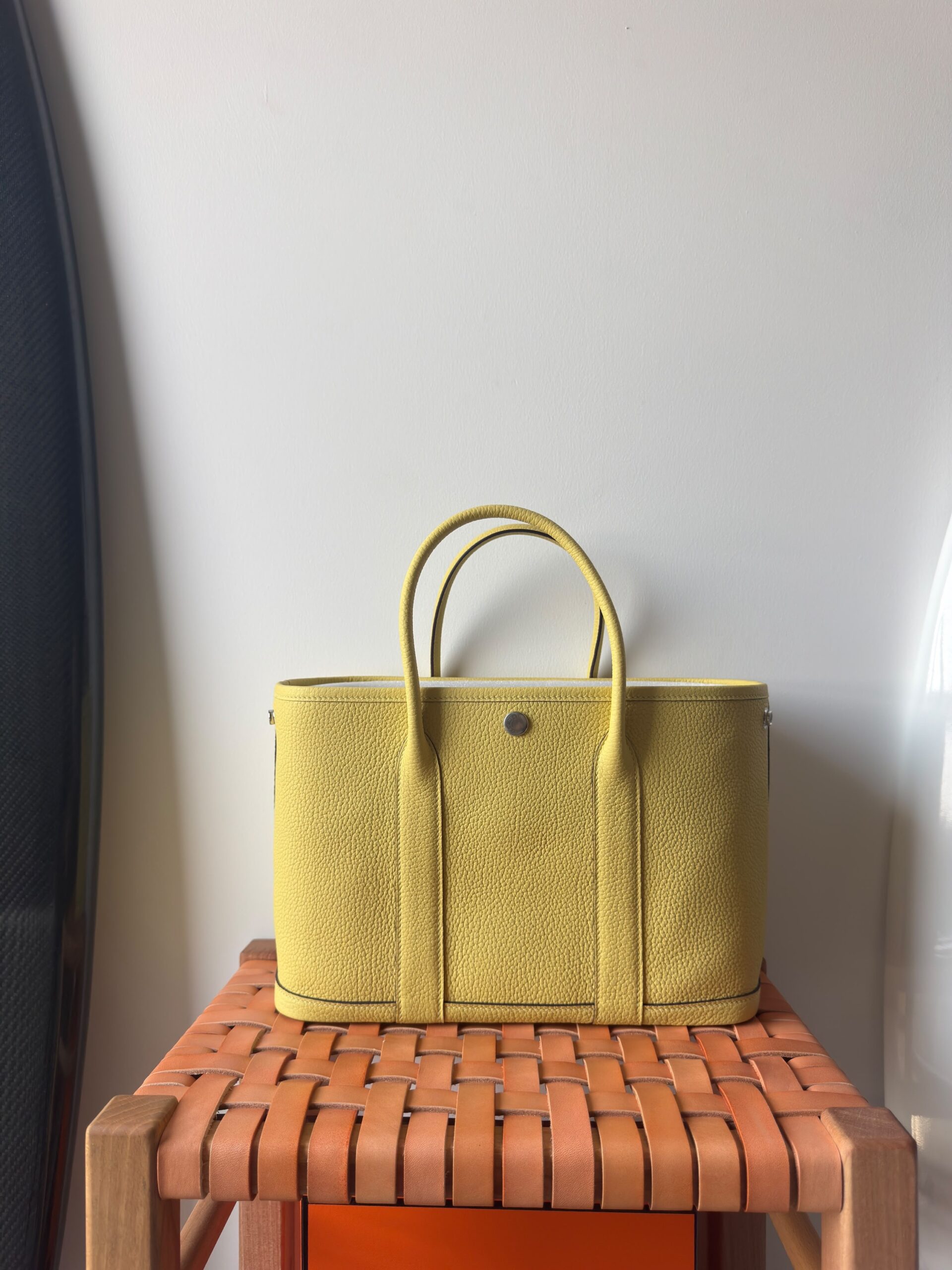 Hermès Garden Party 30 Tote Textured Negonda Calfskin Leather - Image 11