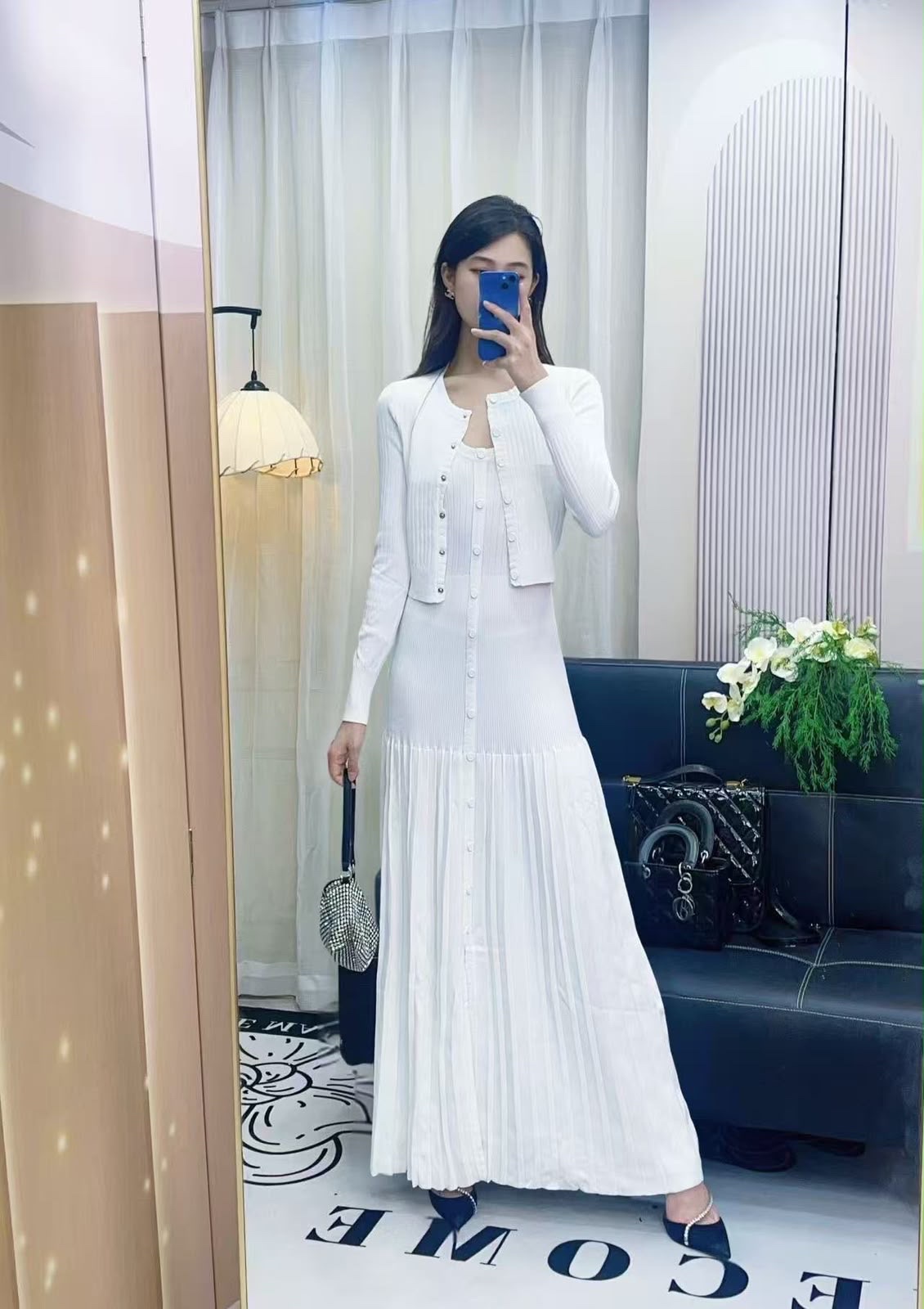 Button-Down Midi Dress - Image 6