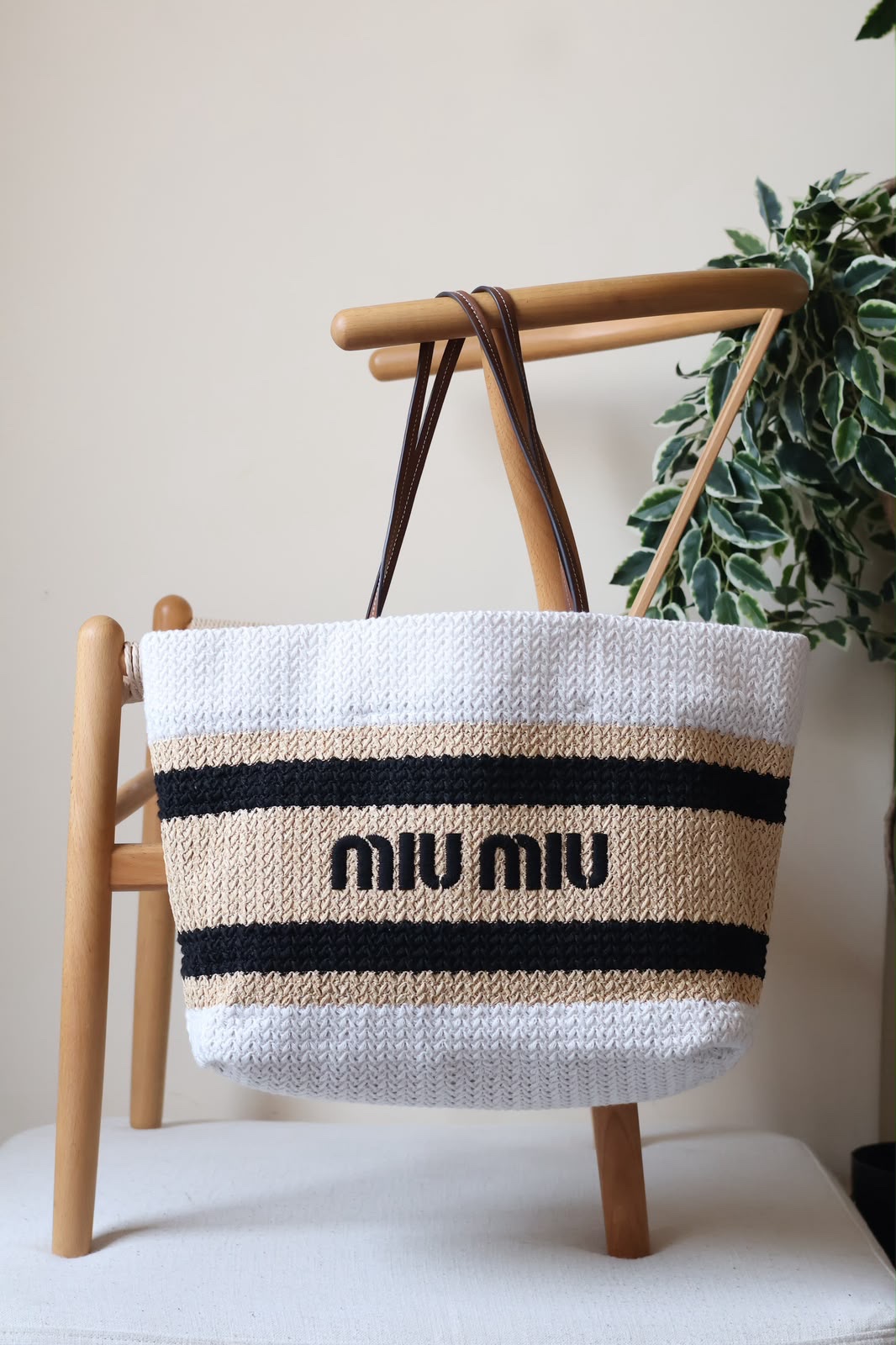 Miu Miu Crochet Tote Bag - Image 7