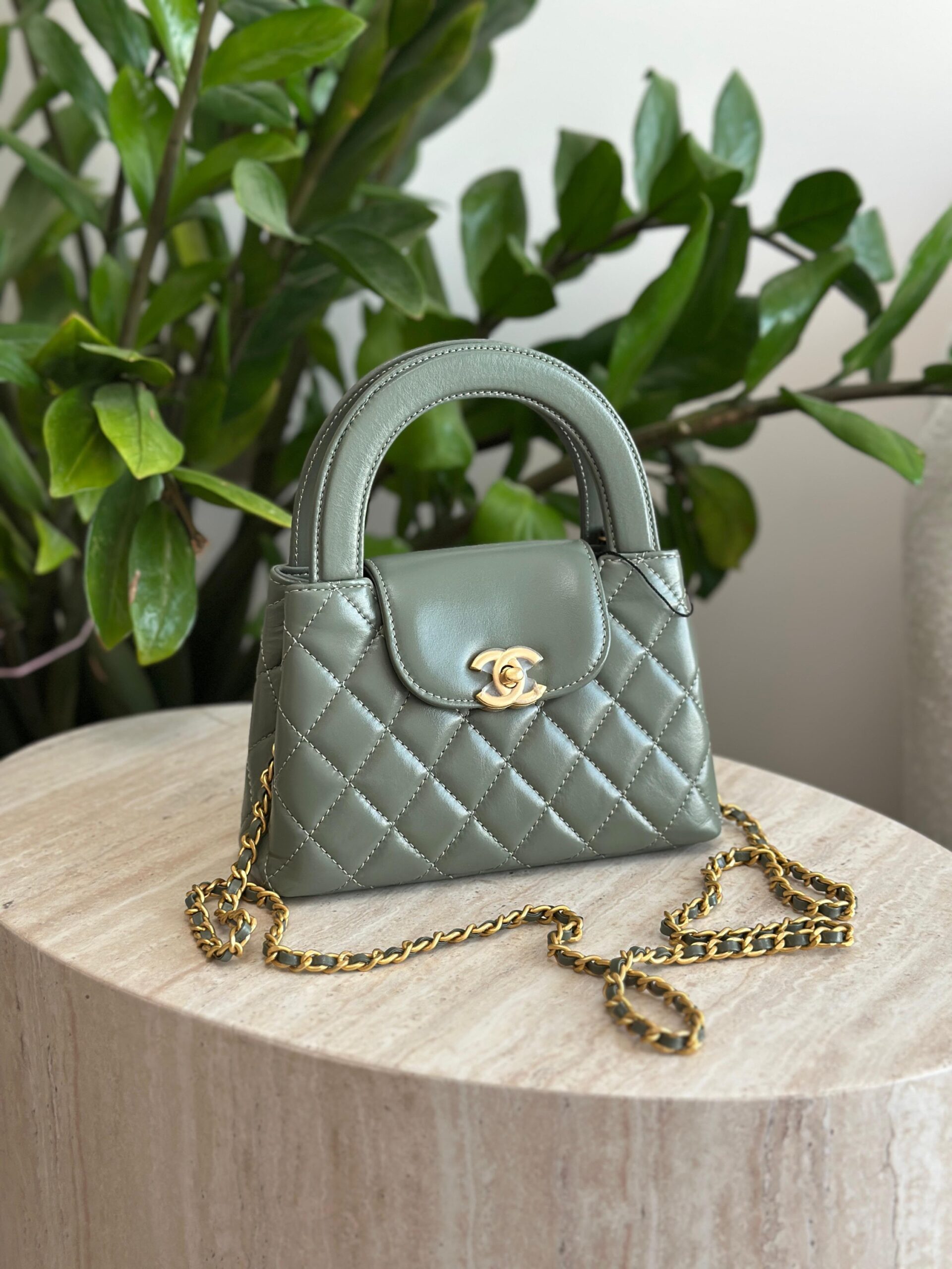 Chanel Pre-Owned Kelly Top Handle Shopping Bag - Image 17
