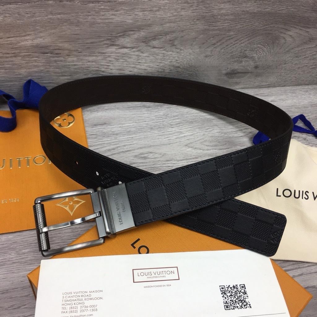 Louis Vuitton Damier Graphite Belt - Image 3