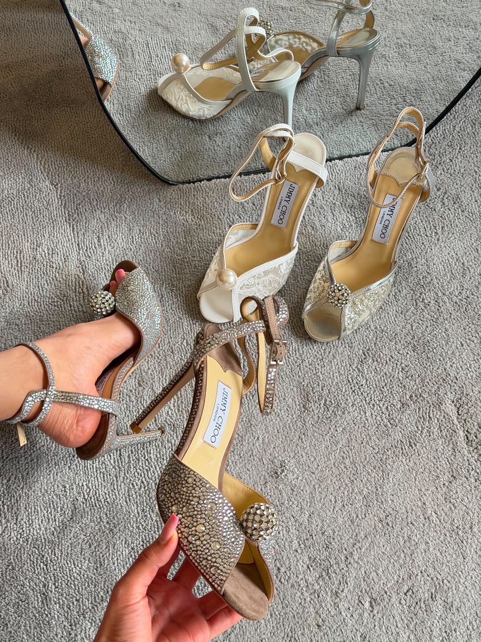 Jimmy Choo Sacora Sandals