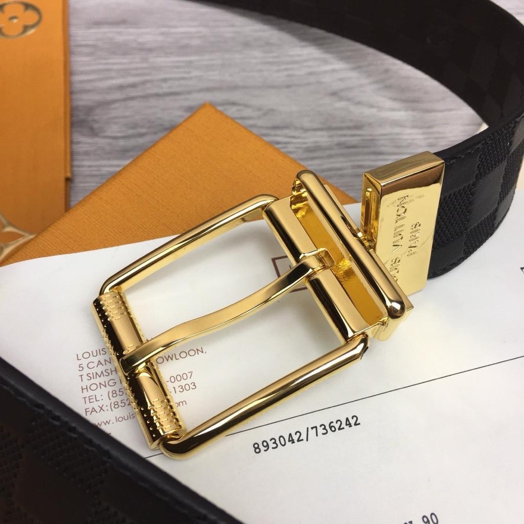 Louis Vuitton Damier Graphite Belt - Image 5