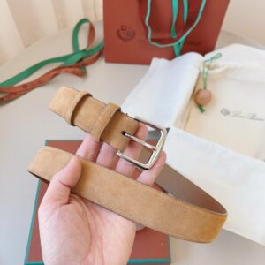Loro Piana Suede Belt Featured