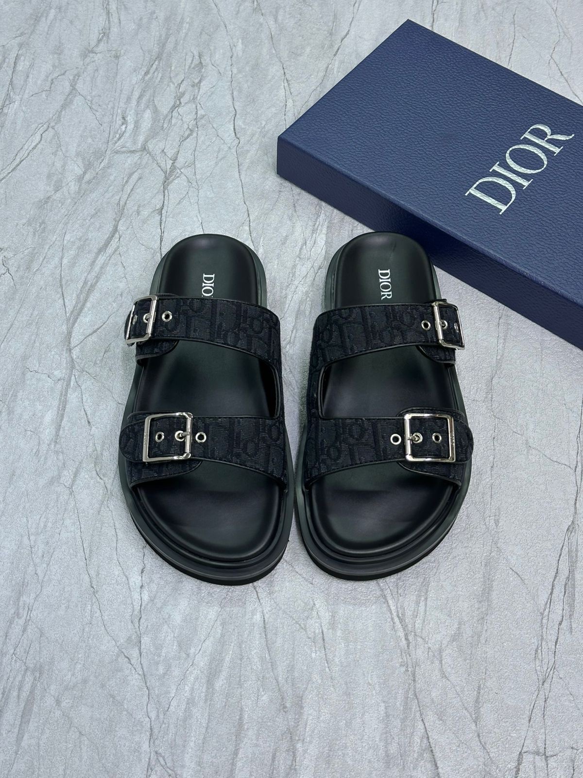 Dior Aqua Sandals - Image 2