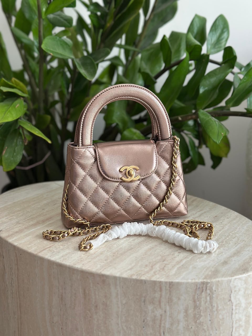 Chanel Pre-Owned Kelly Top Handle Shopping Bag - Image 12