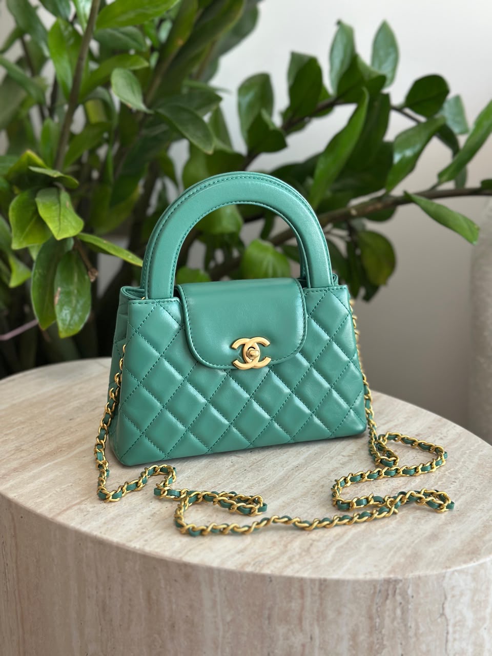 Chanel Pre-Owned Kelly Top Handle Shopping Bag - Image 16