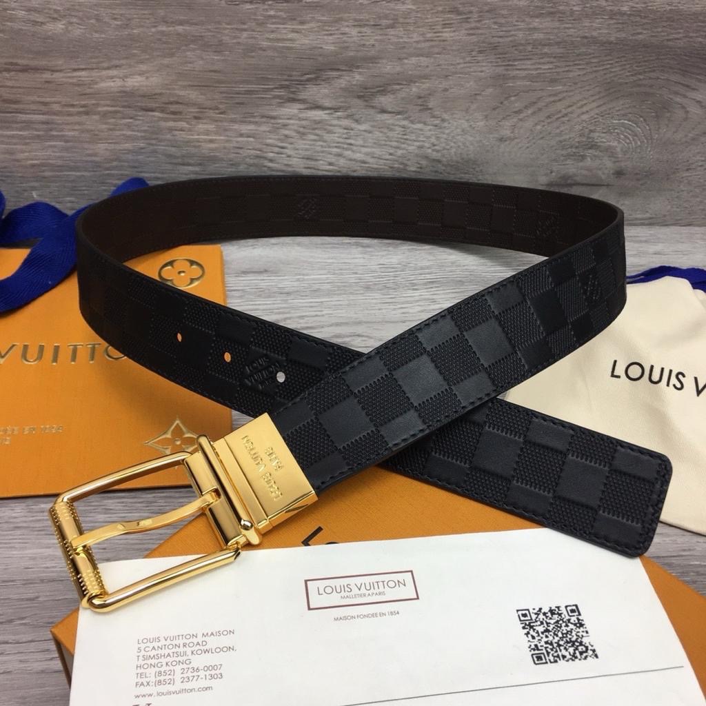 Louis Vuitton Damier Graphite Belt - Image 6