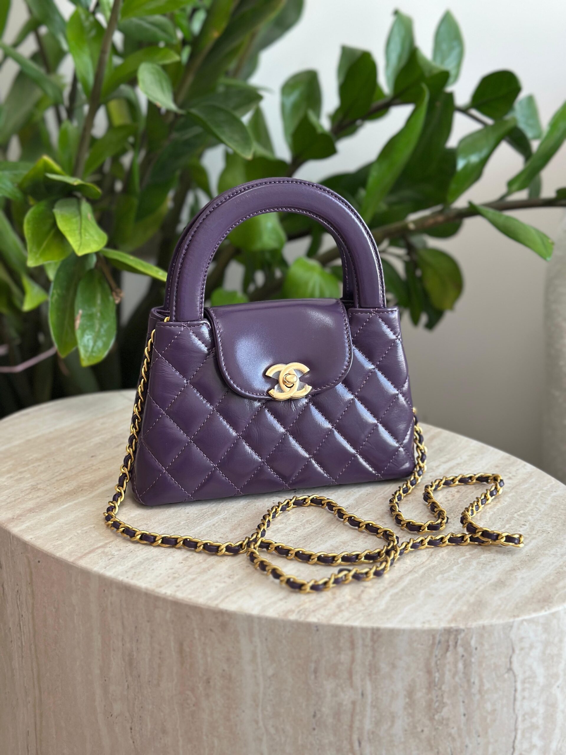 Chanel Pre-Owned Kelly Top Handle Shopping Bag - Image 23