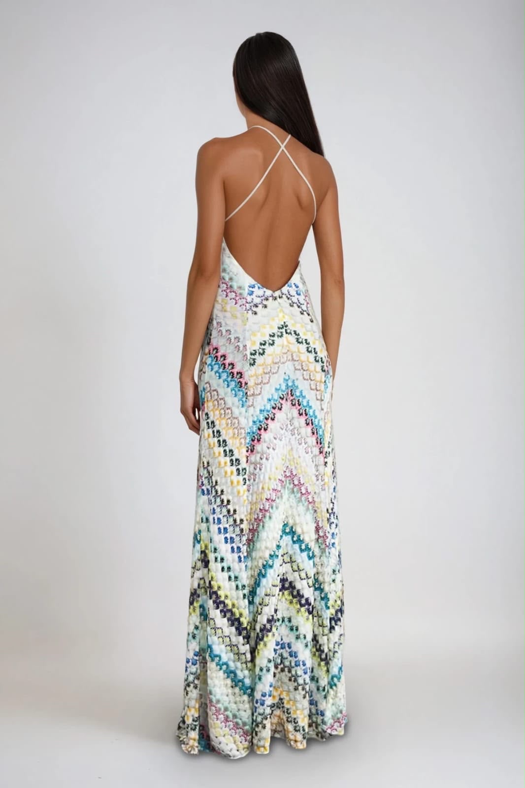 Missoni Halter Neck Maxi Dress - Image 4