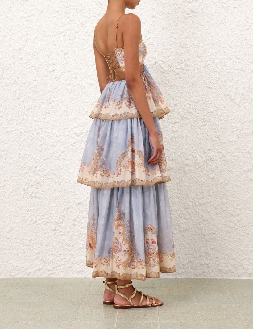 Zimmermann Daylight Tiered Maxi Dress - Image 2