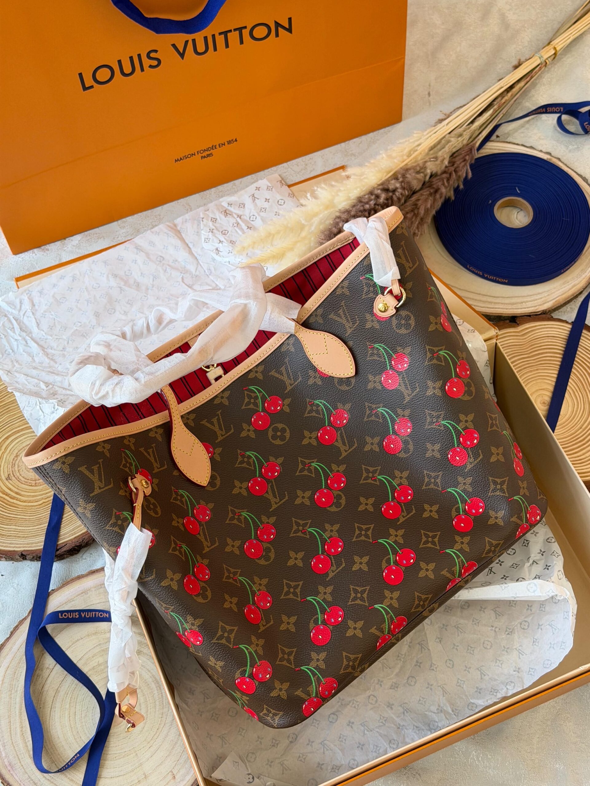Louis Vuitton Neverfull MM Tote Embossed Monogram Empreinte Cowhide Leather - Image 5