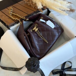 Chanel 25 small Handbag Chain StrapIinterlaced With Leather