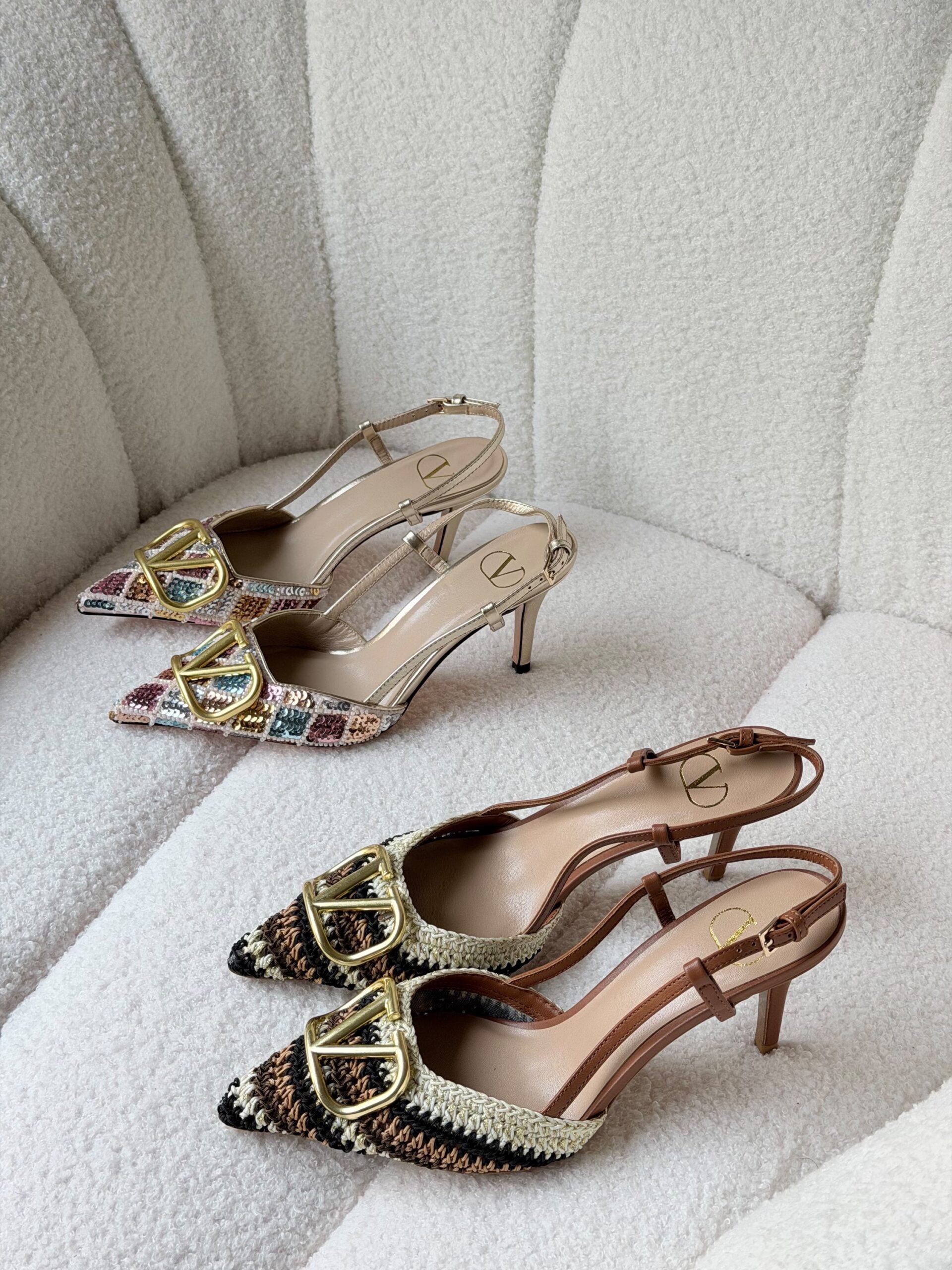 Valentino Garavani Slingback Pumps - Image 5