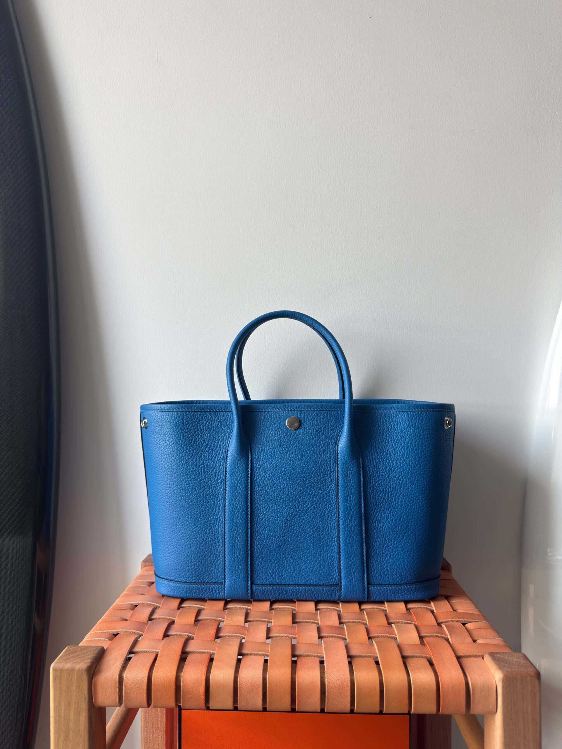 Hermès Garden Party 30 Tote Textured Negonda Calfskin Leather - Image 3