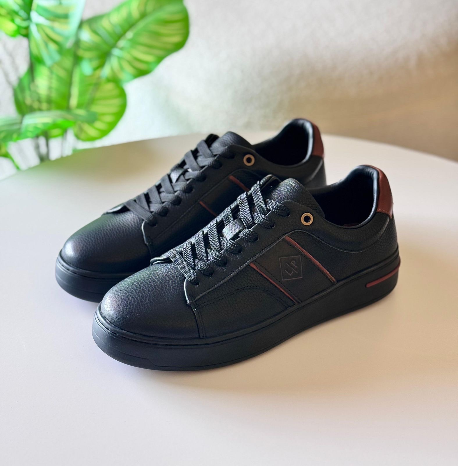 Loro Piana Leather Sneakers