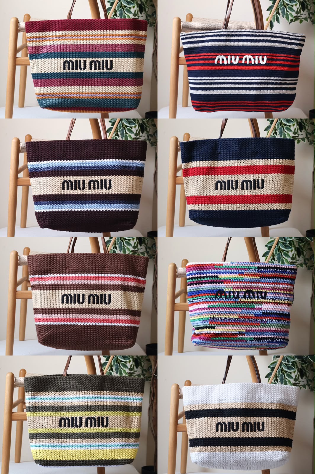 Miu Miu Crochet Tote Bag - Image 9