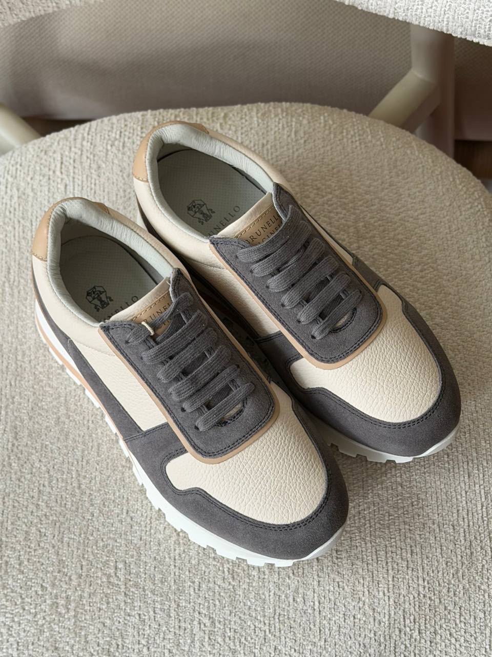 Brunello Cucinelli Suede Runner Sneakers - Image 5