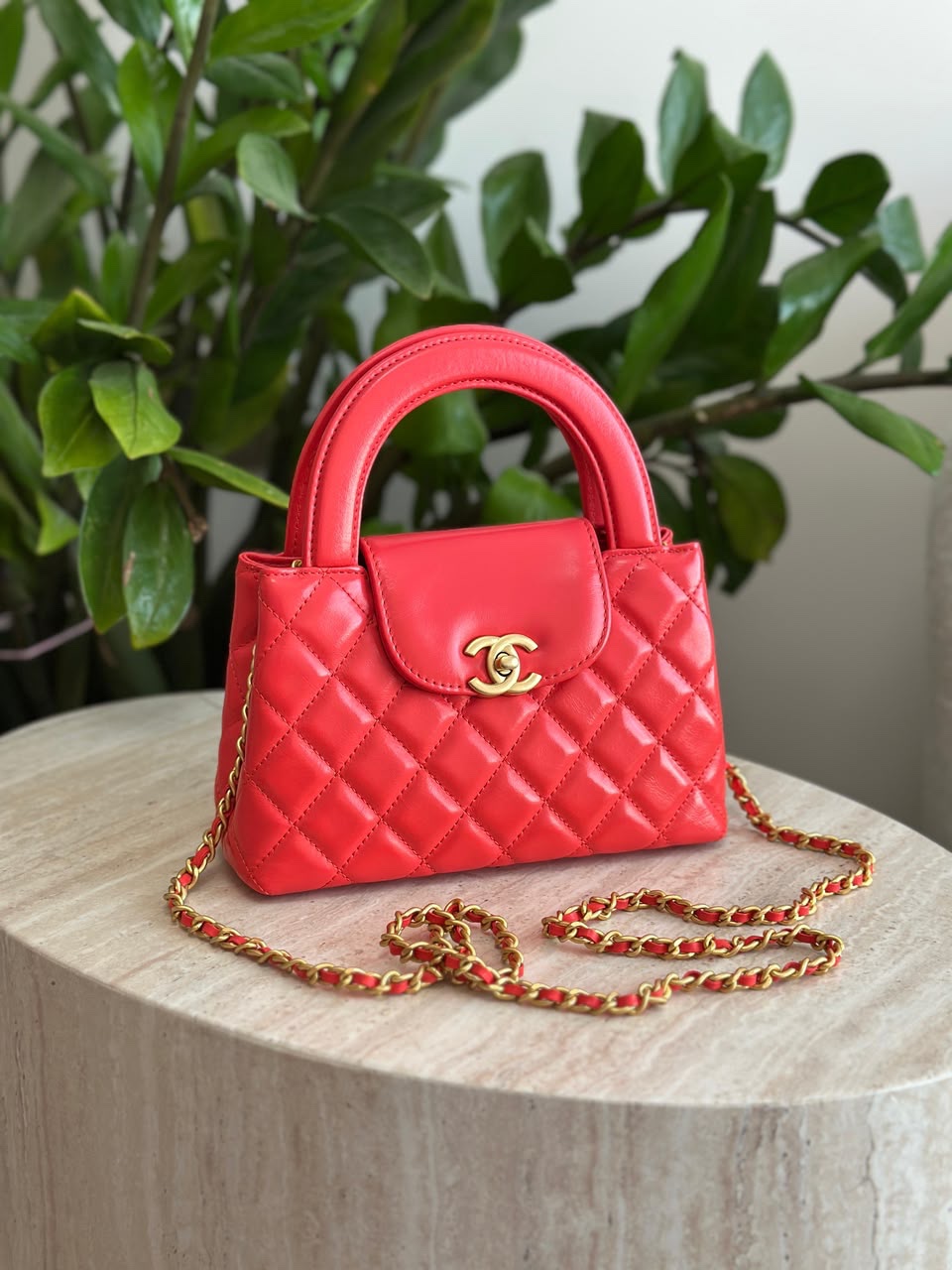 Chanel Pre-Owned Kelly Top Handle Shopping Bag - Image 2