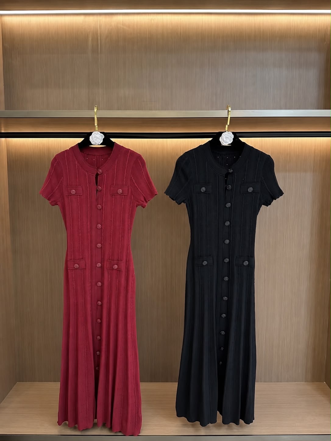 Sandro Milla Knit Maxi Dress - Image 6