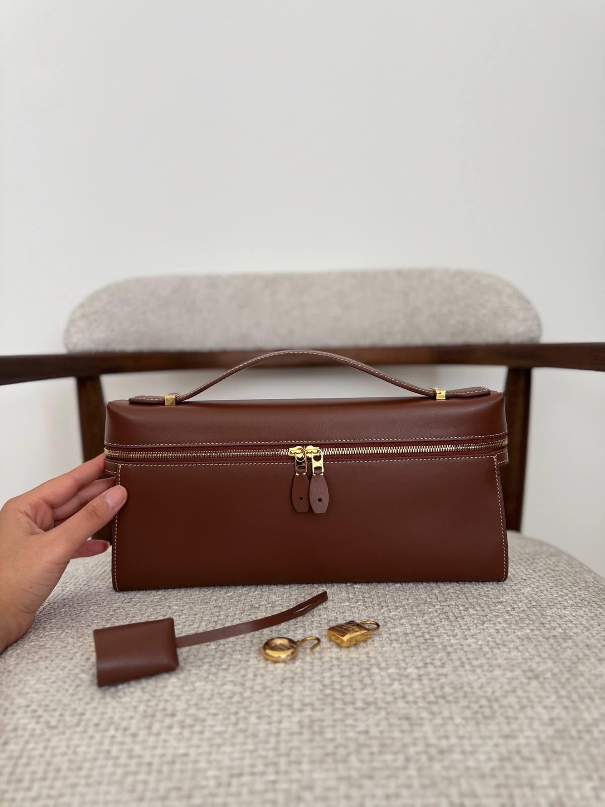 Loro Piana Clutch 29 Cm - Image 4